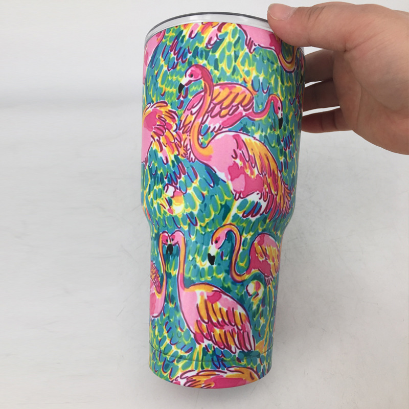 Wine In Beer Name - gratis zilveren Naam 30oz Grote Capaciteit