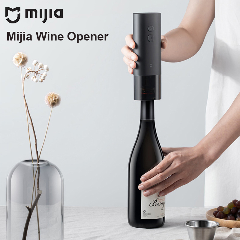Wine Opener Electric - MIJIA Elektrische Kurkentrekker Foliesnijder - Automatische