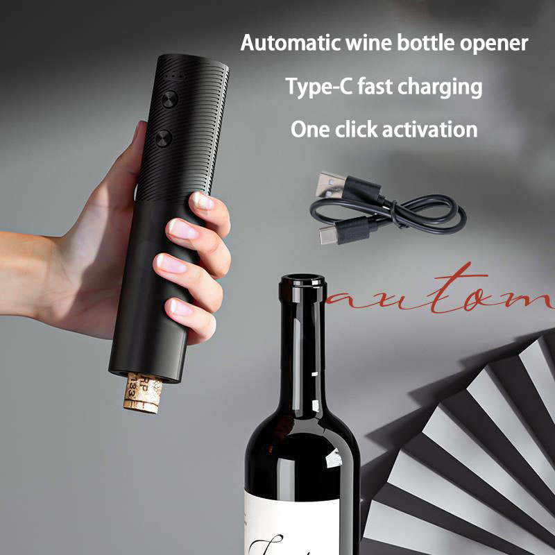 Wine Opener Electric - Automatische wijnflesopener USB oplaadbare elektrische wijnkurkentrekker