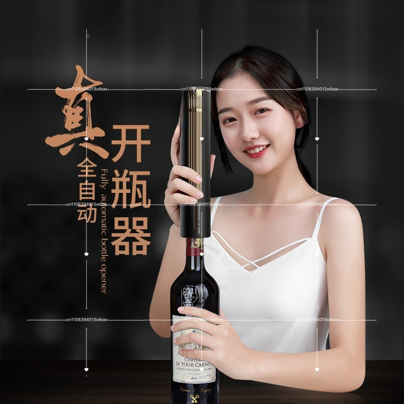 Wine Opener Electric - Flessenopener Flesdop Nieuwe Elektrische Cadeauset Automatische