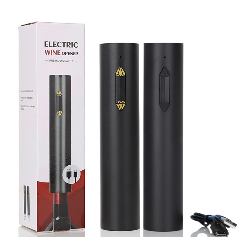 Wine Opener Electric - Draagbare elektrische wijnopener met USB-oplader Automatische