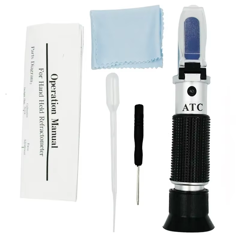 Wine Beer Whiskey Year - RHW-80VATC Handheld Auto Alcohol Brix 0-80%