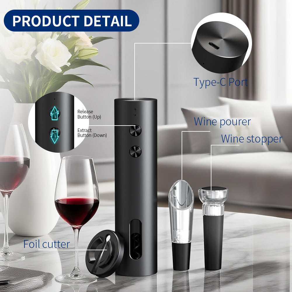 4-in-1 Elektrische Flessenopen - Wine Opener Electric recensie en prijs
