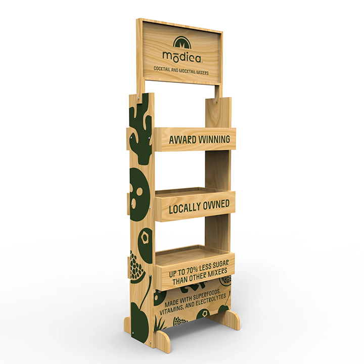 Aangepaste winkel van vloer to - Wine In Beer Store recensie en prijs