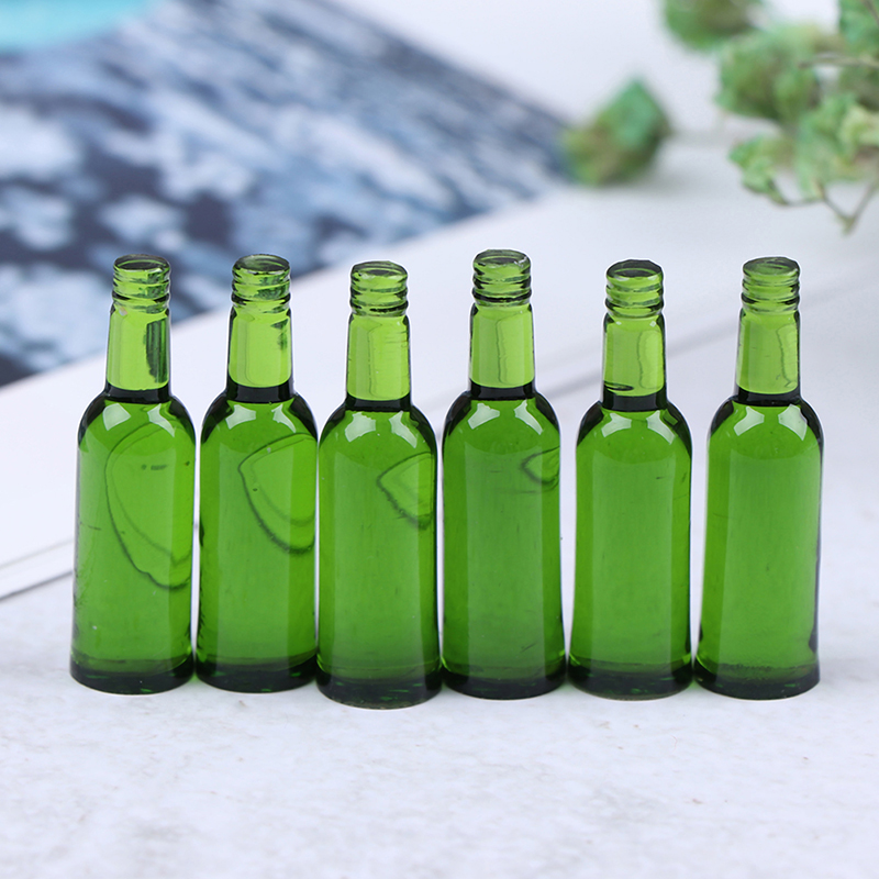 6 stuks 1:12 poppenhuis miniat - Wine Beer Bottle recensie en prijs
