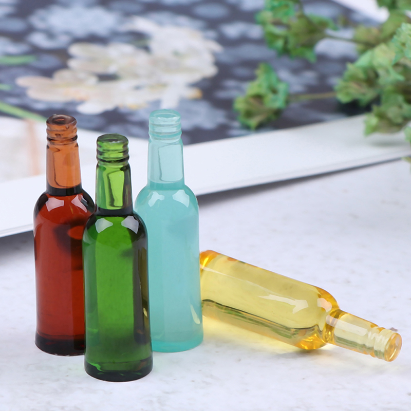 6 stuks 1:12 poppenhuis miniat - Wine Beer Bottle recensie en prijs