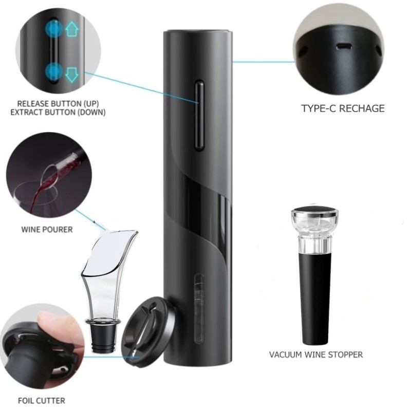 Oplaadbare multifunctionele el - Wine Beer Bottle recensie en prijs