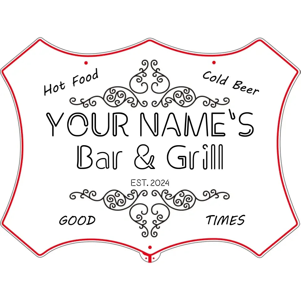 Gepersonaliseerde uw naam Bar  - Wine In Beer Name recensie en prijs