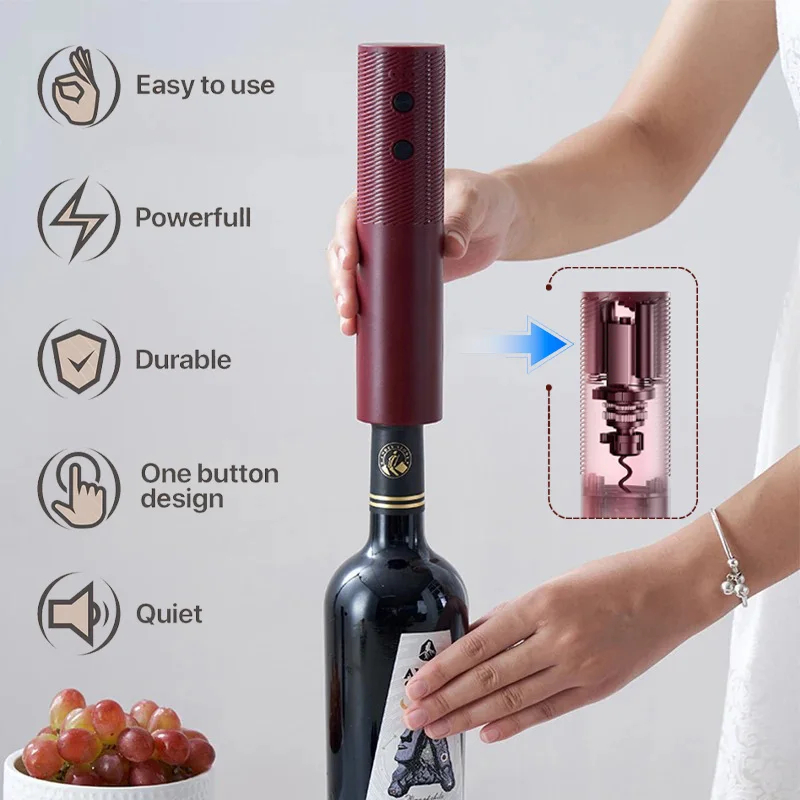 Oplaadbare elektrische kurkent - Wine Opener Electric recensie en prijs