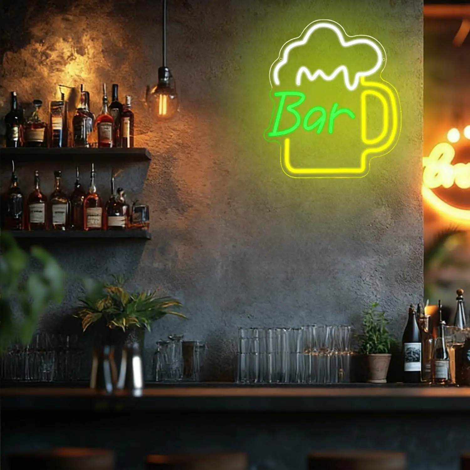 Bierbar Neon Sign USB Dimbare  - Beer & Wine Jockey Plaza Shopping recensie en prijs