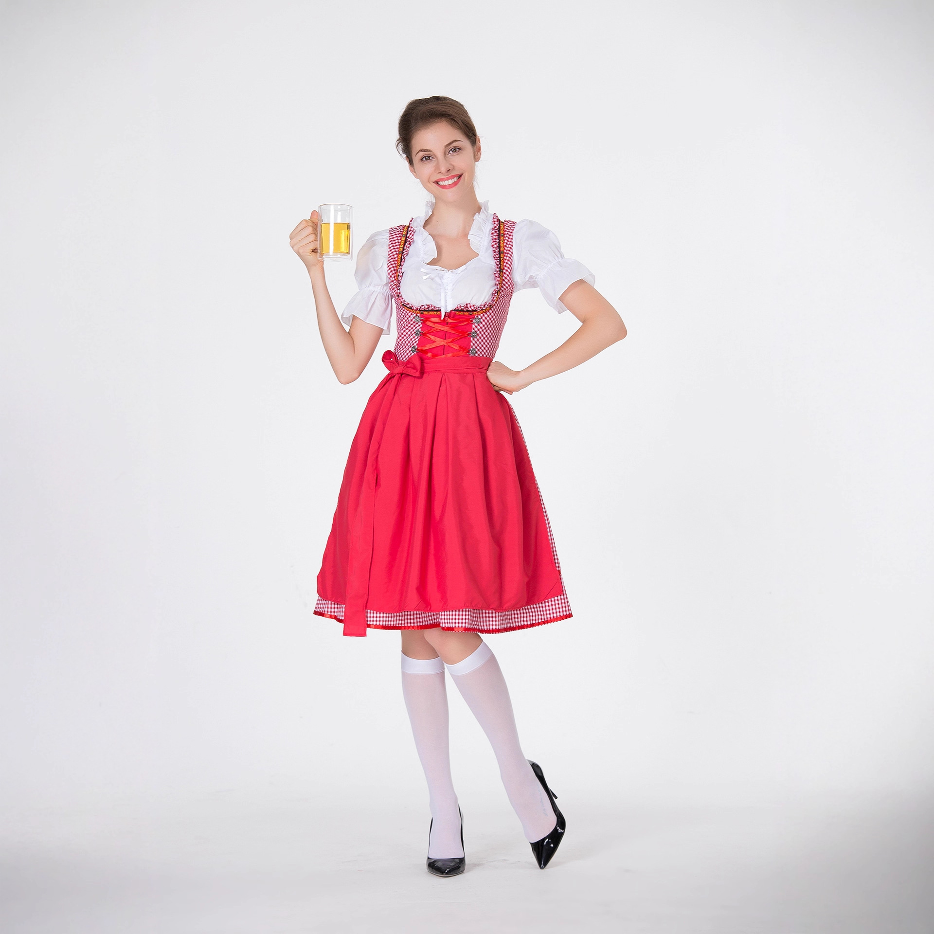 Dames Duitse Dirndl Jurk Gerui - Beer & Wine Jockey Plaza Shopping recensie en prijs